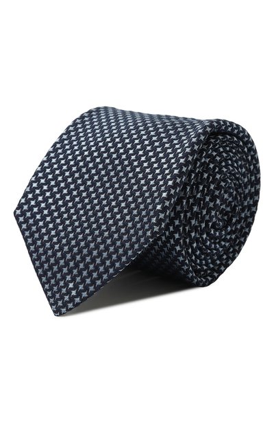 Мужской галстук из шелка и кашемира KITON, арт. UCRVKPC01L0201