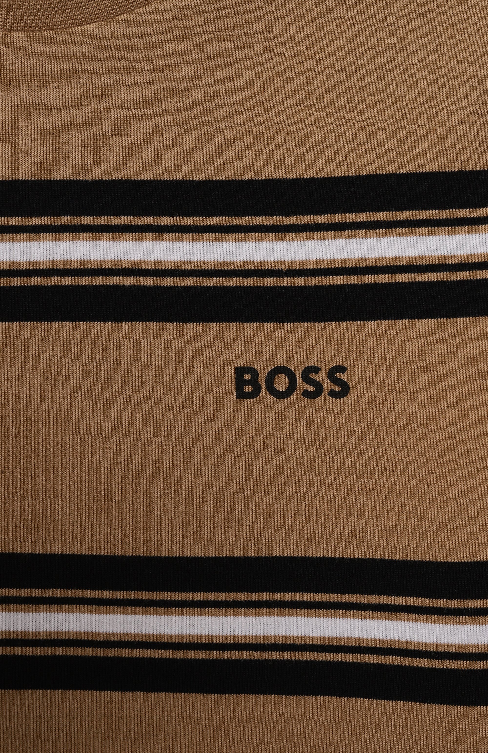 Хлопковая футболка BOSS, арт. J51207/6A-12A, фото 3