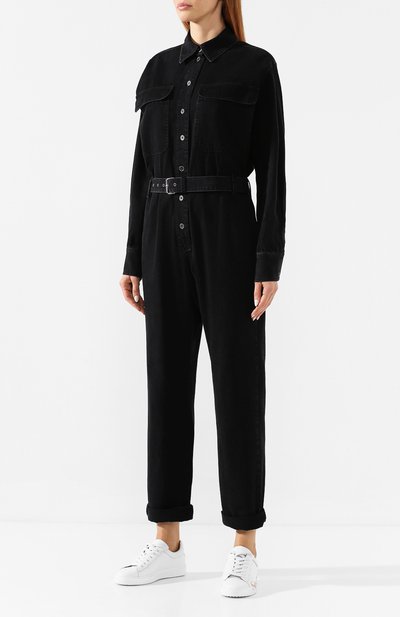 Джинсовый комбинезон RACHEL COMEY черного цвета по цене 39250 руб., арт. 193W-456-D1072 DENIM, фото 3 Джинсовый комбинезон RACHEL COMEY, арт. 193W-456-D1072 DENIM, фото 3