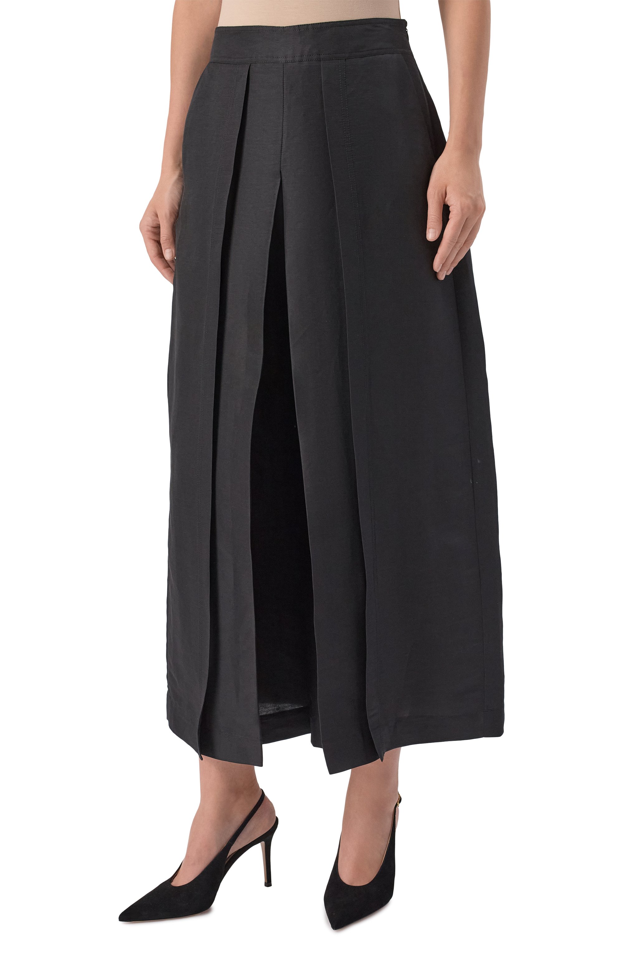 Брюки из вискозы и льна FREEAGE, арт. WS25.PT141.2070.900, фото 3