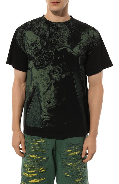 Хлопковая футболка MM6, арт. SH2GC0010/S23588, фото 3