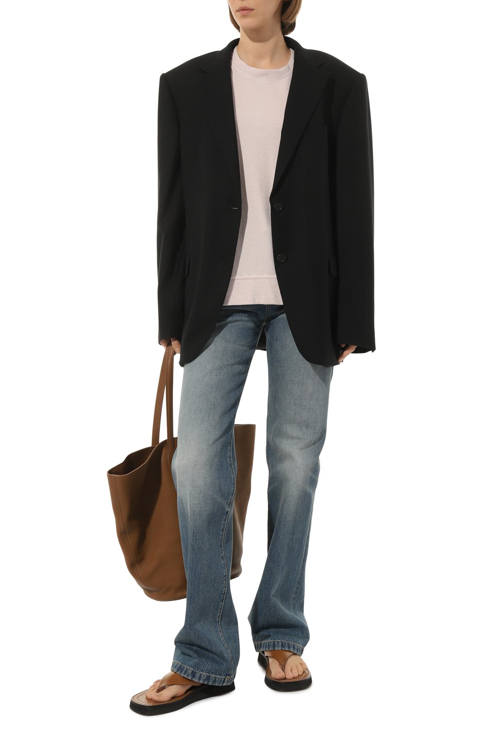 Хлопковый свитшот JAMES PERSE, арт. WXA3657/BRNP, фото 2