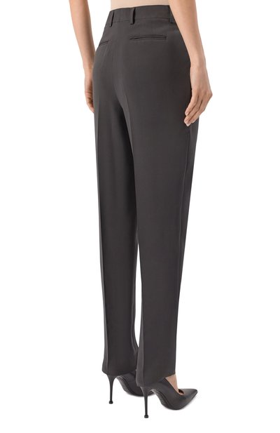 Шелковые брюки JACOB LEE, арт. WTP057SS25-SCBO, фото 4