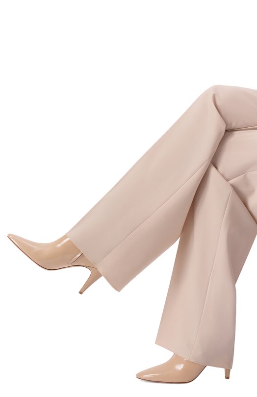 Кожаные ботильоны Amelia 85 Gianvito Rossi G72945.85RIC.NUISAND Бежевый  G72945.85RIC.NUISAND Фото 2