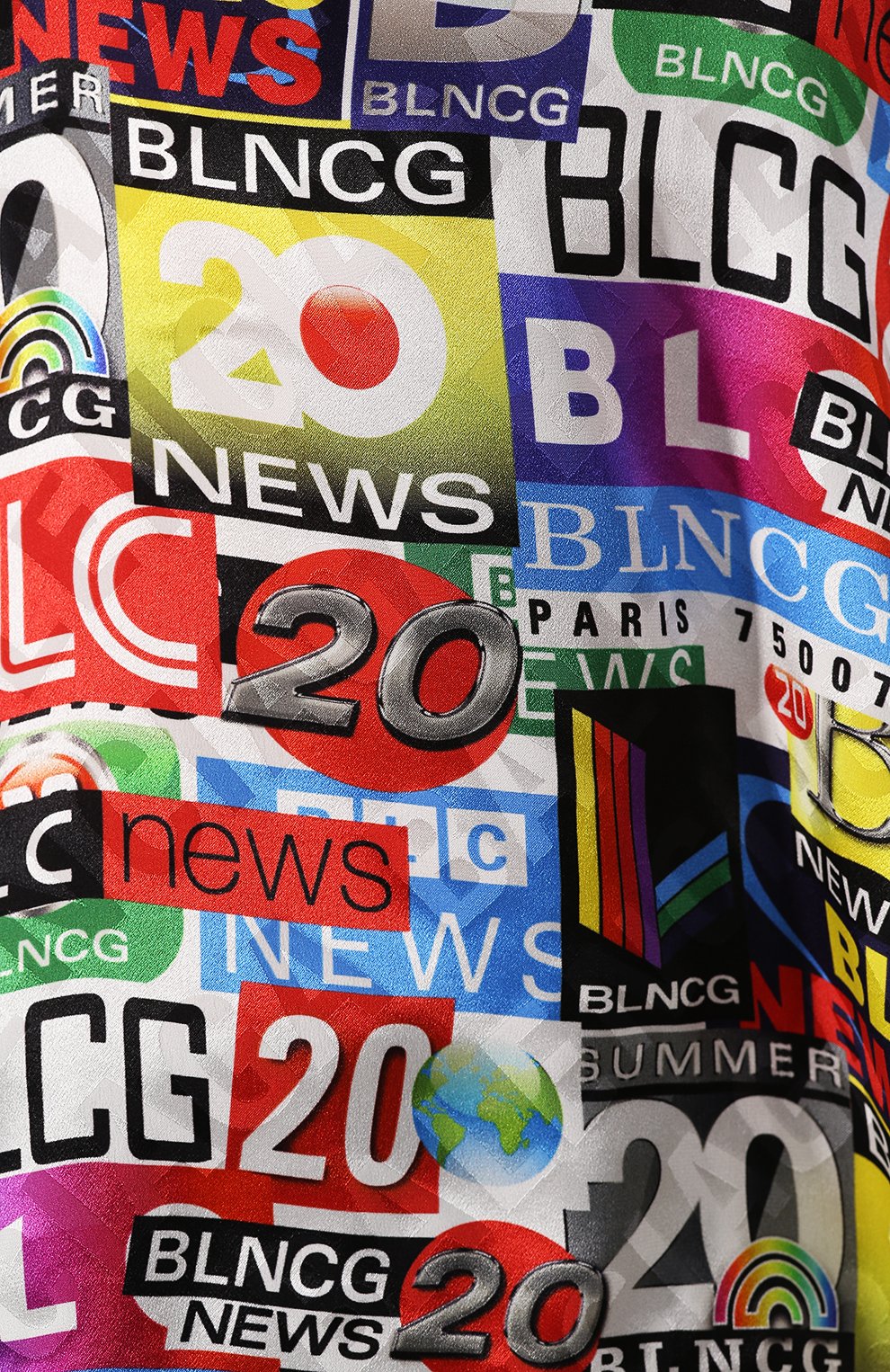 Шелковая блузка BALENCIAGA, арт. 595072/TILP1, фото 5