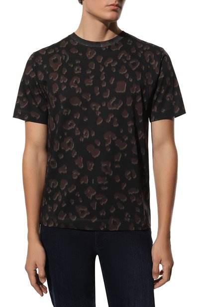 Хлопковая футболка DRIES VAN NOTEN, арт. 222-021187-5601, фото 3