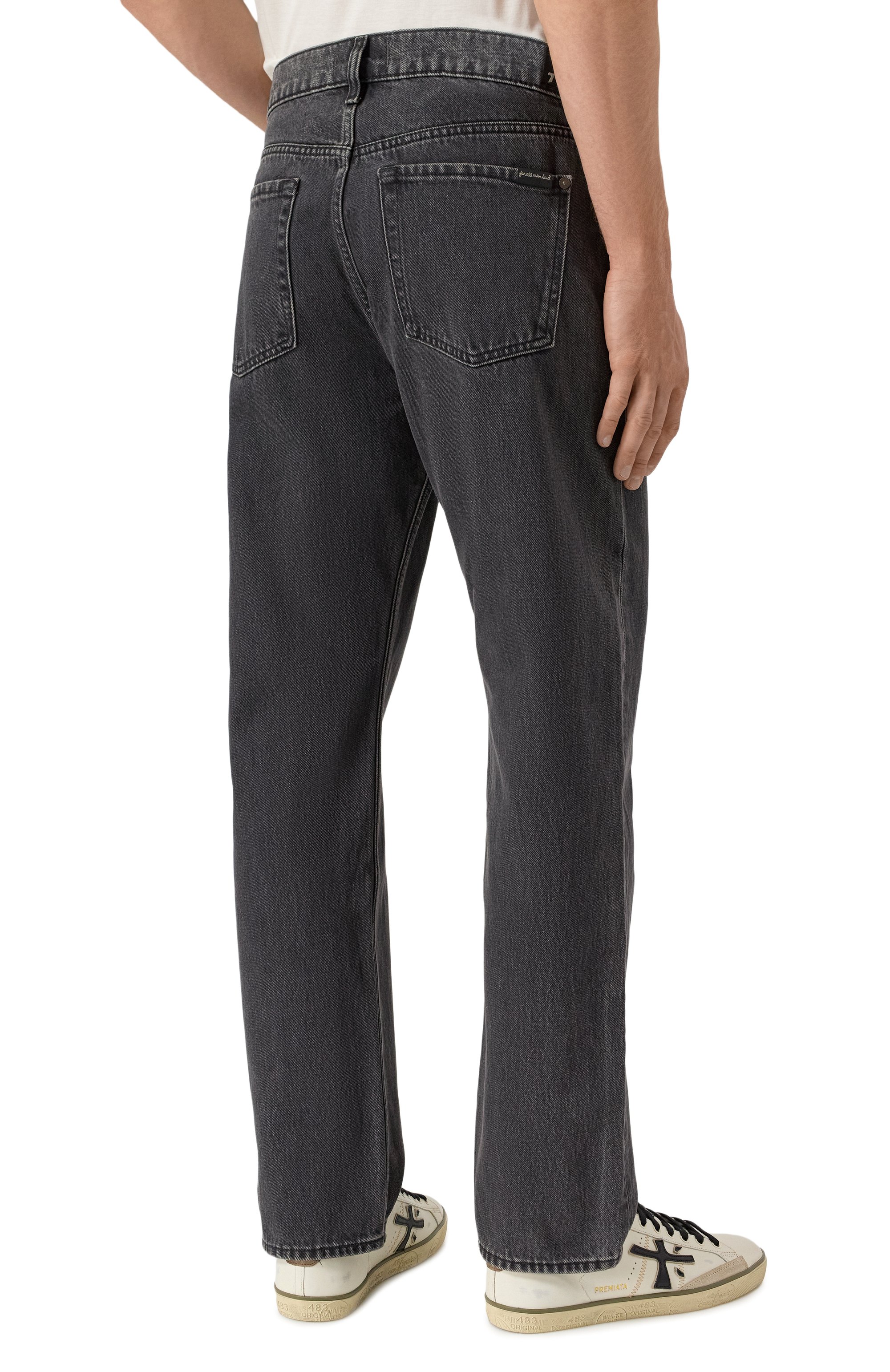 Джинсы modern straight 7 FOR ALL MANKIND, арт. 7TD80E22-1DR, фото 4