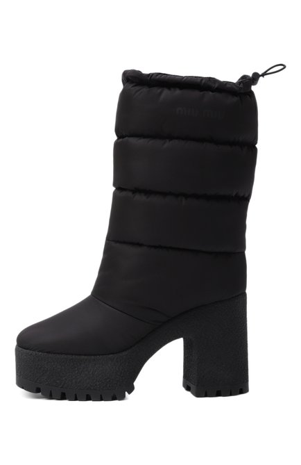 Женские текстильные полусапоги MIU MIU, арт. 5UZ025-3LJF-F0002