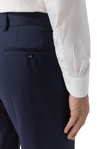 Хлопковая сорочка CANALI белого цвета по цене 36450 руб., арт. CCLX018/GA03312, фото 5 Хлопковая сорочка CANALI, арт. CCLX018/GA03312, фото 5