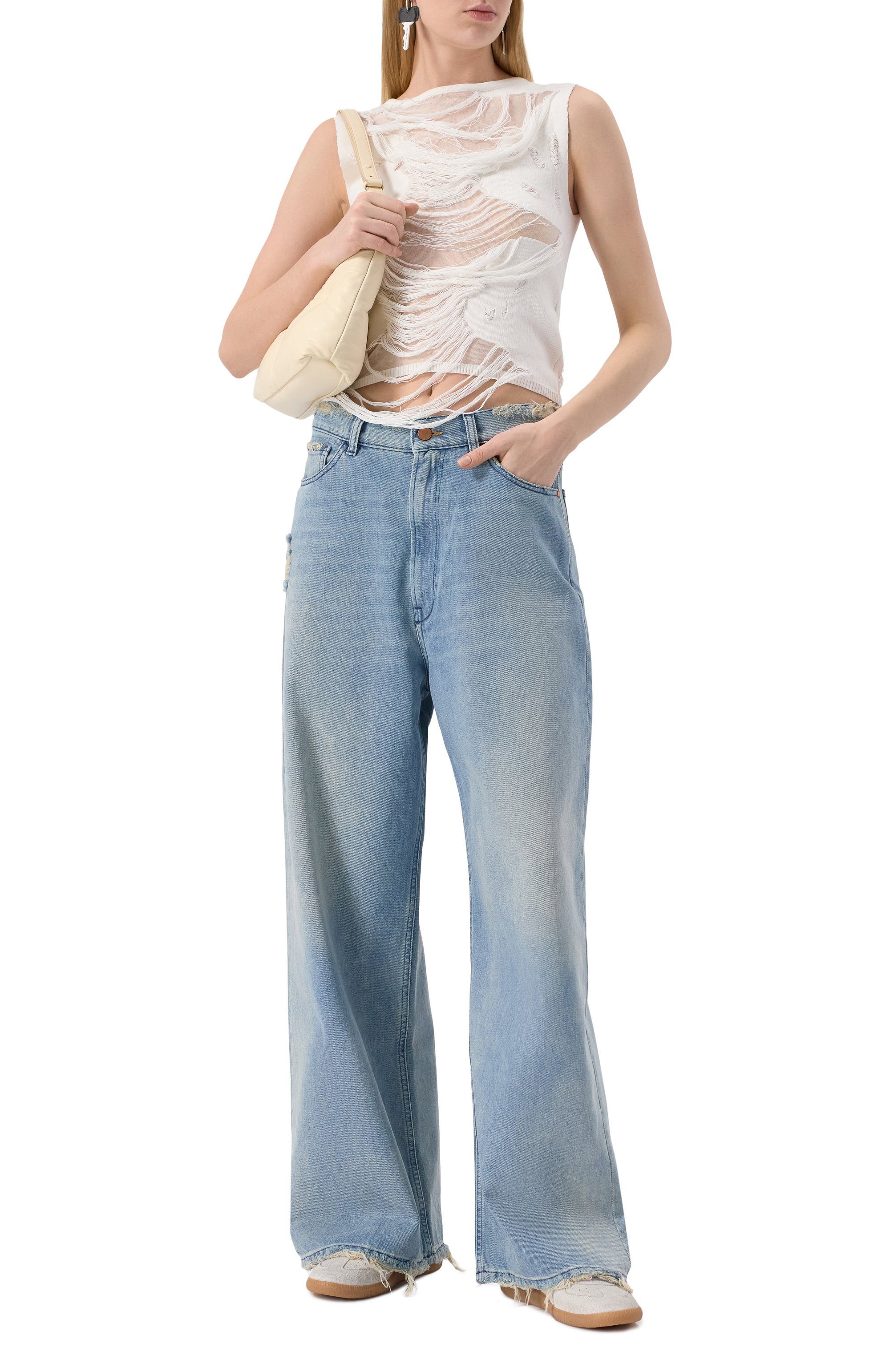 Кожаные кеды replica MAISON MARGIELA, арт. S58WS0266/P8224, фото 2