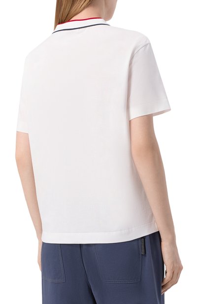 Хлопковая футболка BRUNELLO CUCINELLI, арт. M0T81VT500, фото 4