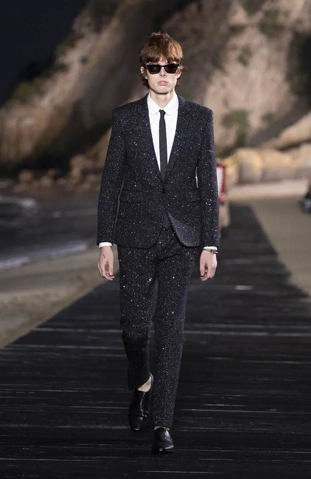 Пиджак с пайетками SAINT LAURENT, арт. 600331/Y1A03, фото 6