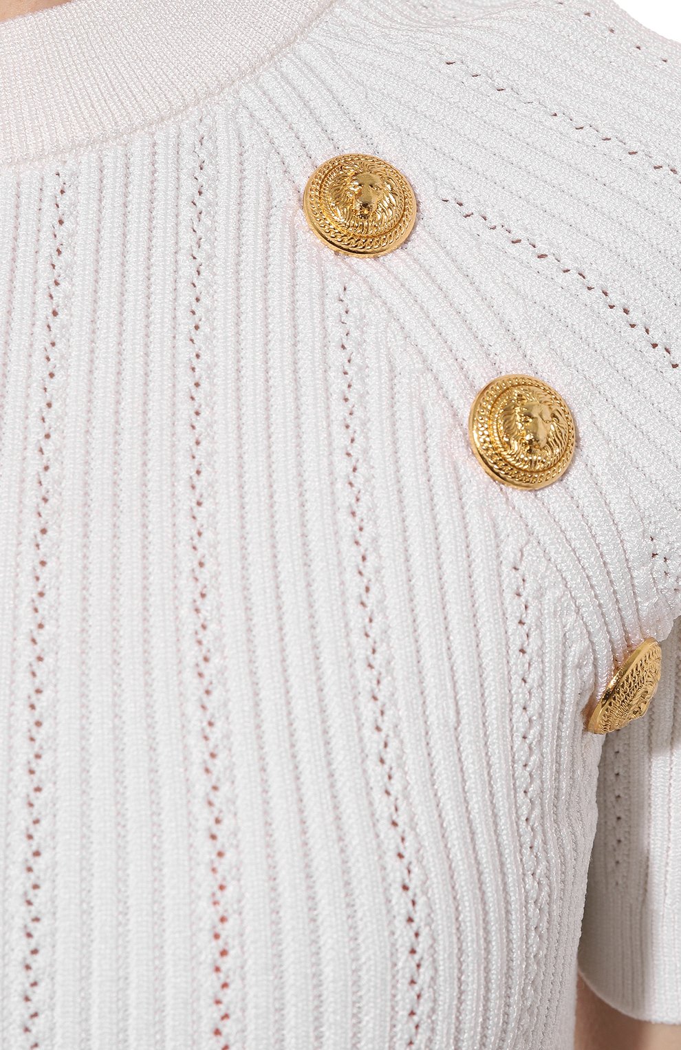 Топ из вискозы BALMAIN, арт. YF1AL075KB39, фото 5