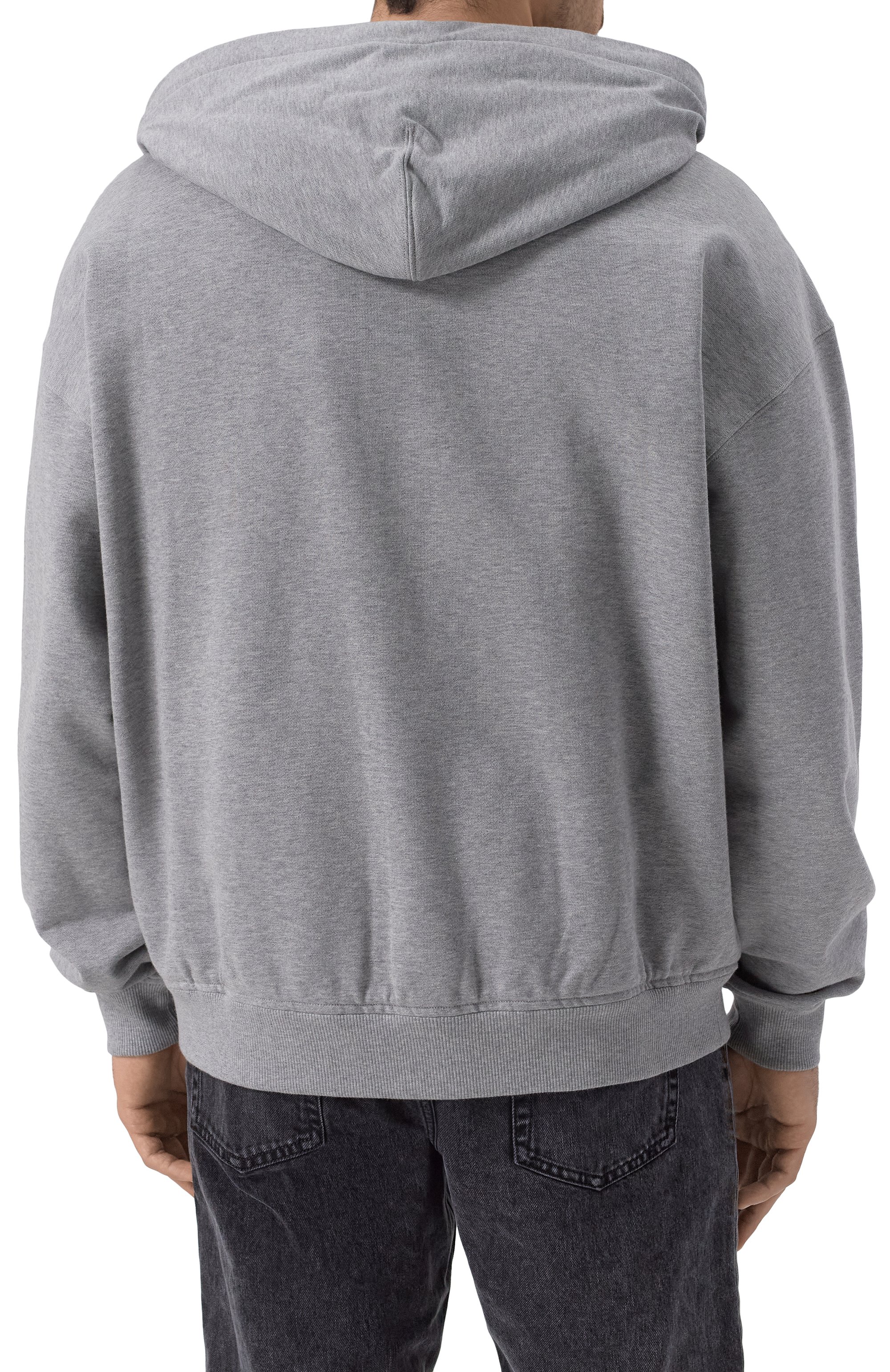 Хлопковая толстовка DOLCE & GABBANA серого цвета по цене 126000 руб., арт. G9BNKT/G702K, фото 4 Хлопковая толстовка DOLCE & GABBANA, арт. G9BNKT/G702K, фото 4