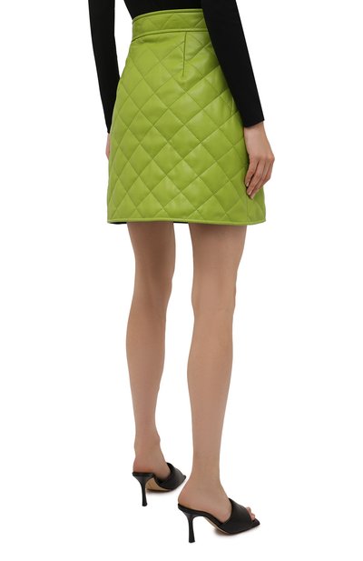 Юбка из экокожи MSGM, арт. 3141MDD23 217616, фото 4