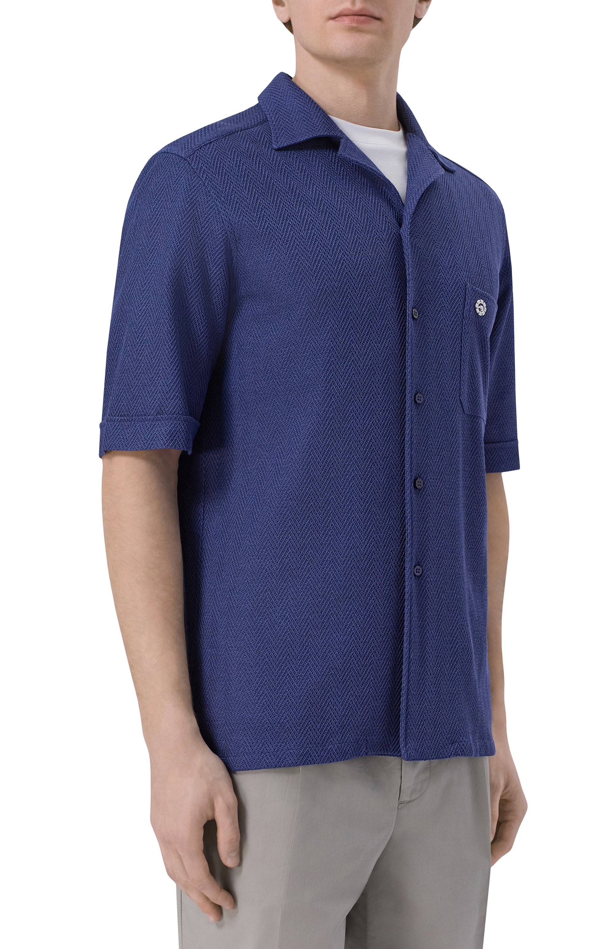 Рубашка из шелка и хлопка STEFANO RICCI, арт. CJ008195/DJ0002, фото 3