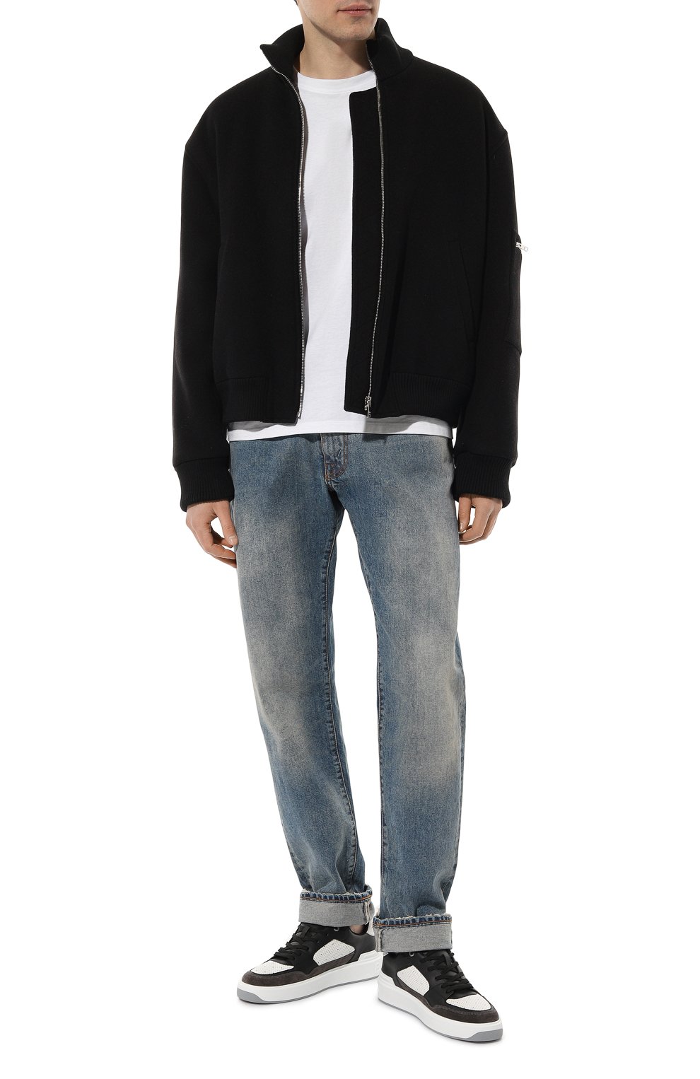 Кожаные кеды b-court flip BALMAIN, арт. BM0VI349/LPTN, фото 2