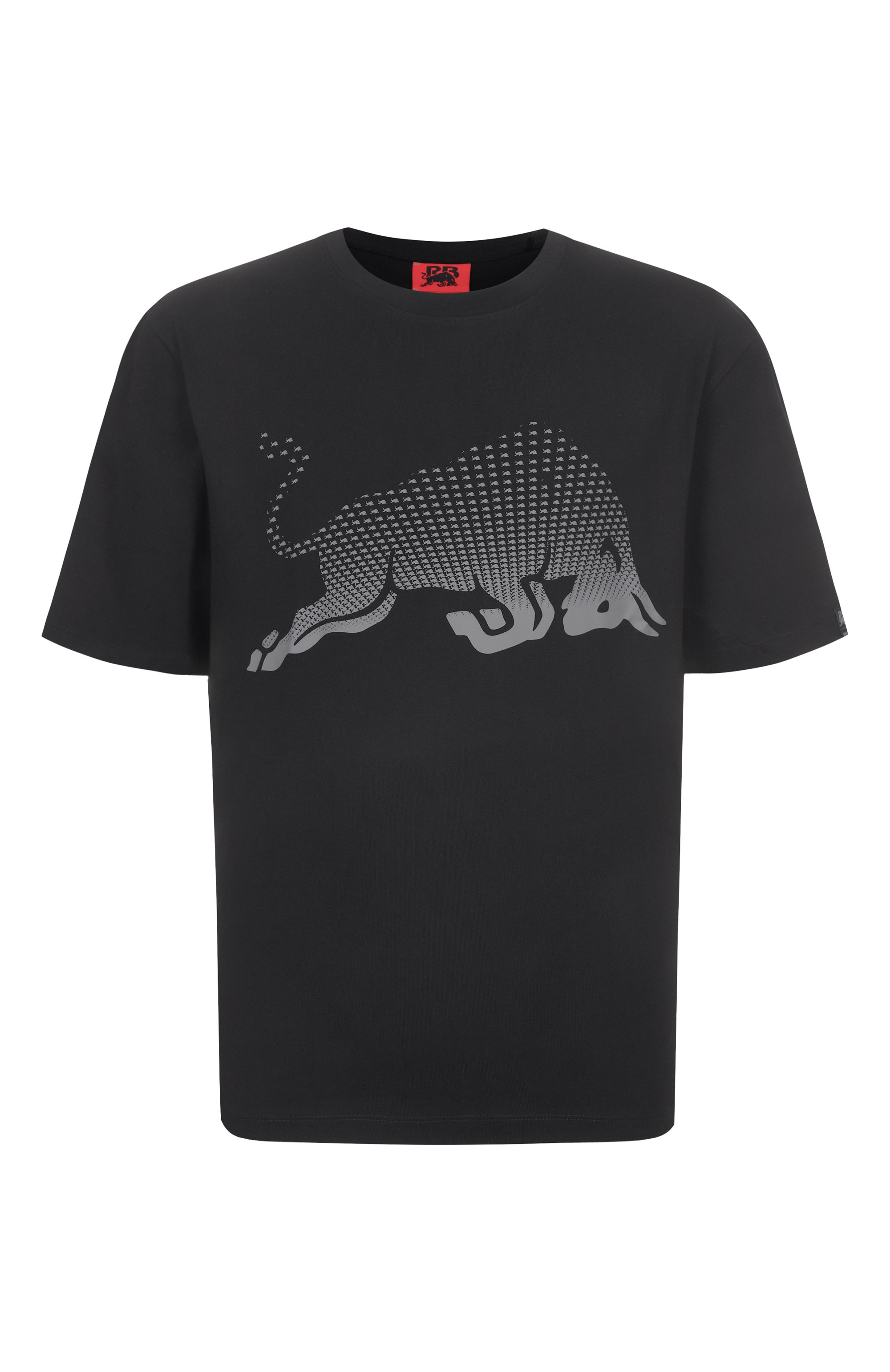 Хлопковая футболка hugo x rb HUGO черного цвета по цене 8995 руб., арт. 50542775, фото 1 Хлопковая футболка hugo x rb HUGO, арт. 50542775, фото 1