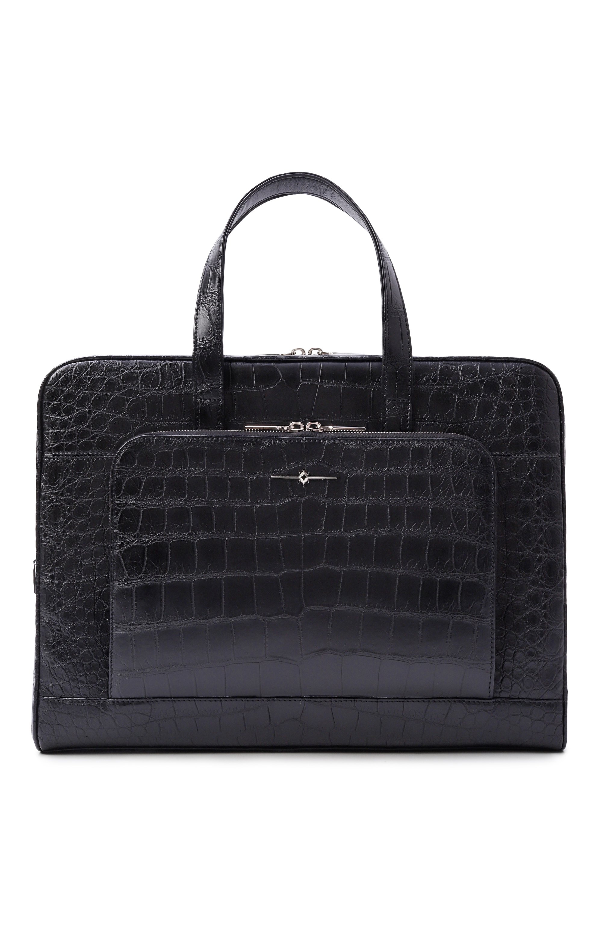 Портфель из кожи крокодила AURUS COLLECTION, арт. BB001BKS, фото 1