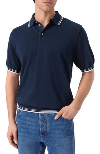 Хлопковое поло PAUL&SHARK, арт. 26411634, фото 3