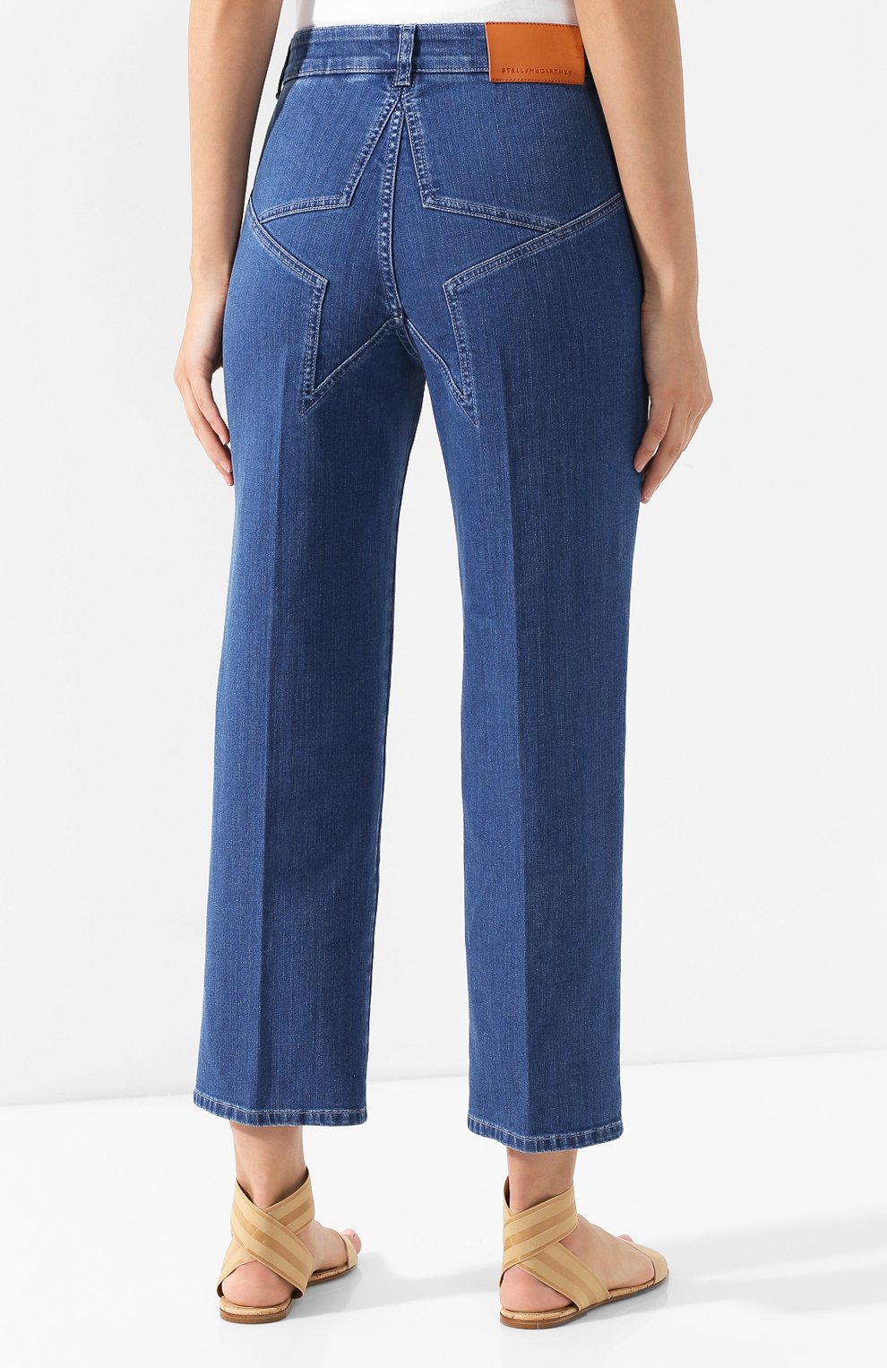 Укороченные джинсы STELLA MCCARTNEY, арт. 557440/SMH20, фото 4