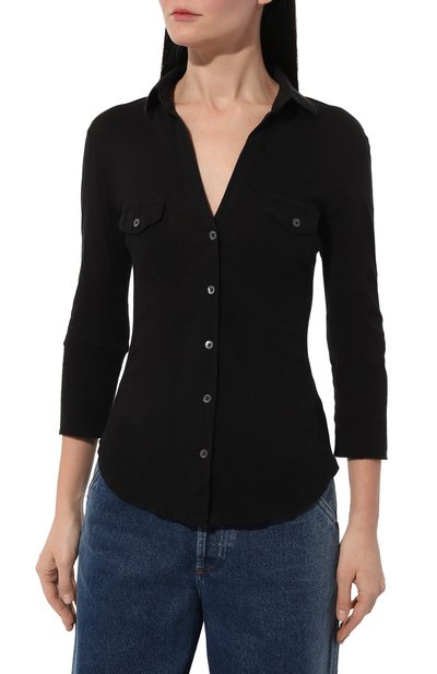 Хлопковая рубашка JAMES PERSE, арт. WUA3042, фото 3