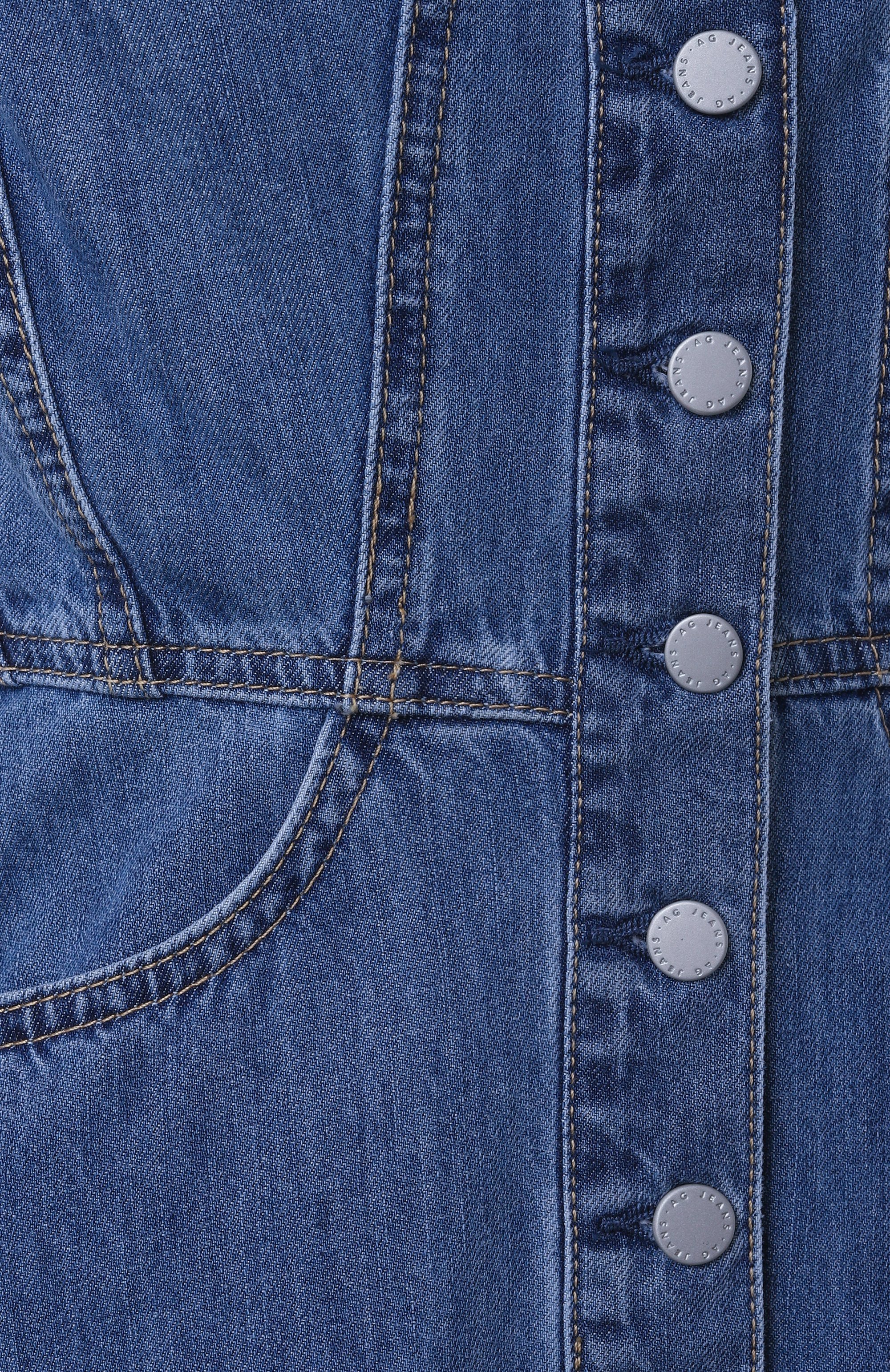 Джинсовое платье AG ADRIANO GOLDSCHMIED, арт. W0049-024, фото 6