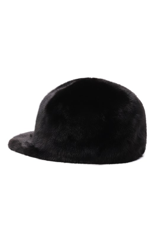 Бейсболка из меха норки FurLand 0001002110131600598 Чёрный  0001002110131600598 Фото 2