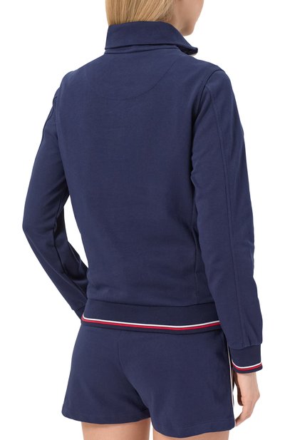 Хлопковый свитшот AERONAUTICA MILITARE темно-синего цвета по цене 19000 руб., арт. FE1989DF582, фото 4 Хлопковый свитшот AERONAUTICA MILITARE, арт. FE1989DF582, фото 4