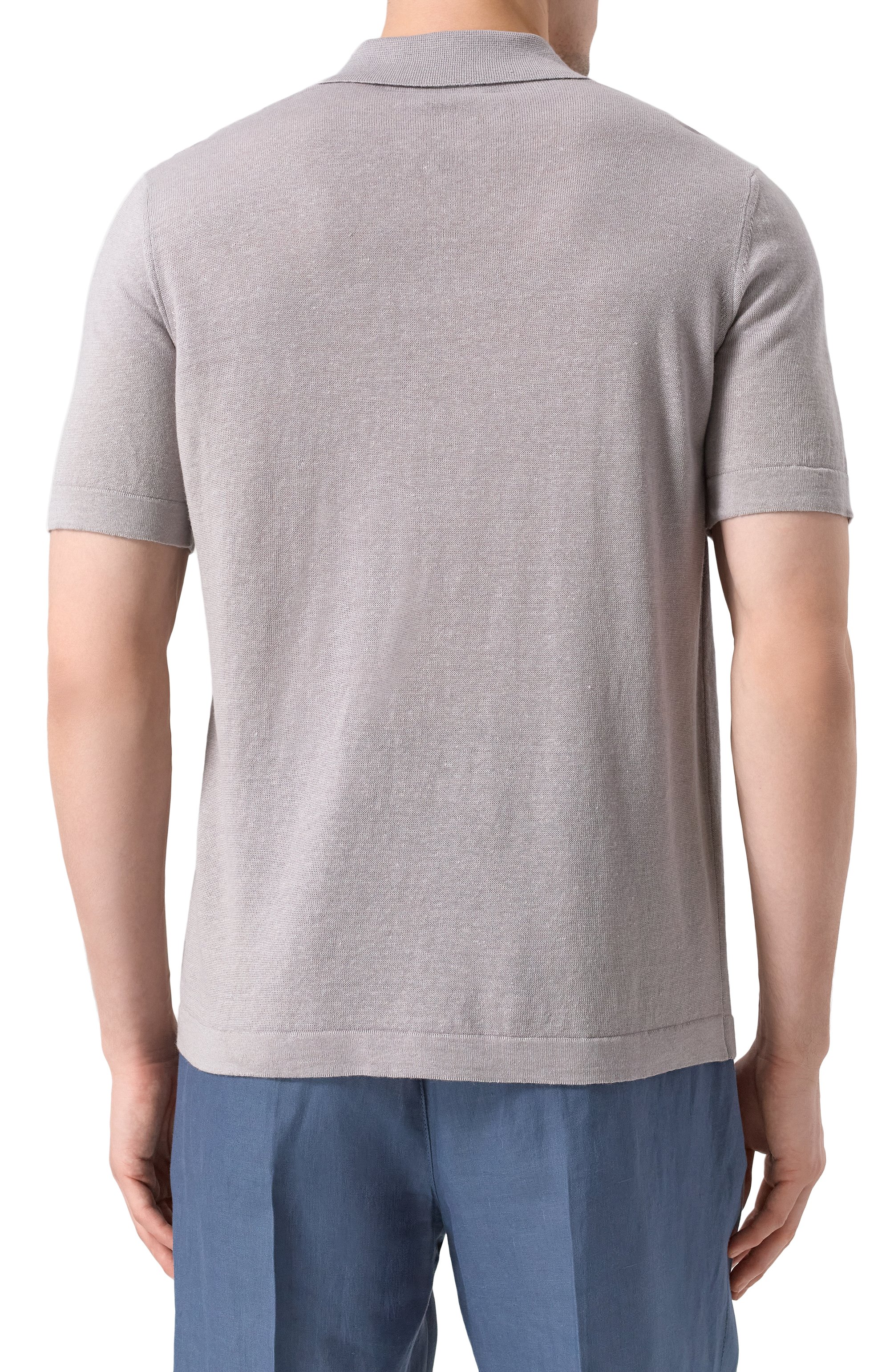 Поло изо льна и кашемира MVST, арт. 25E/X1P/0/A002/7639, фото 4