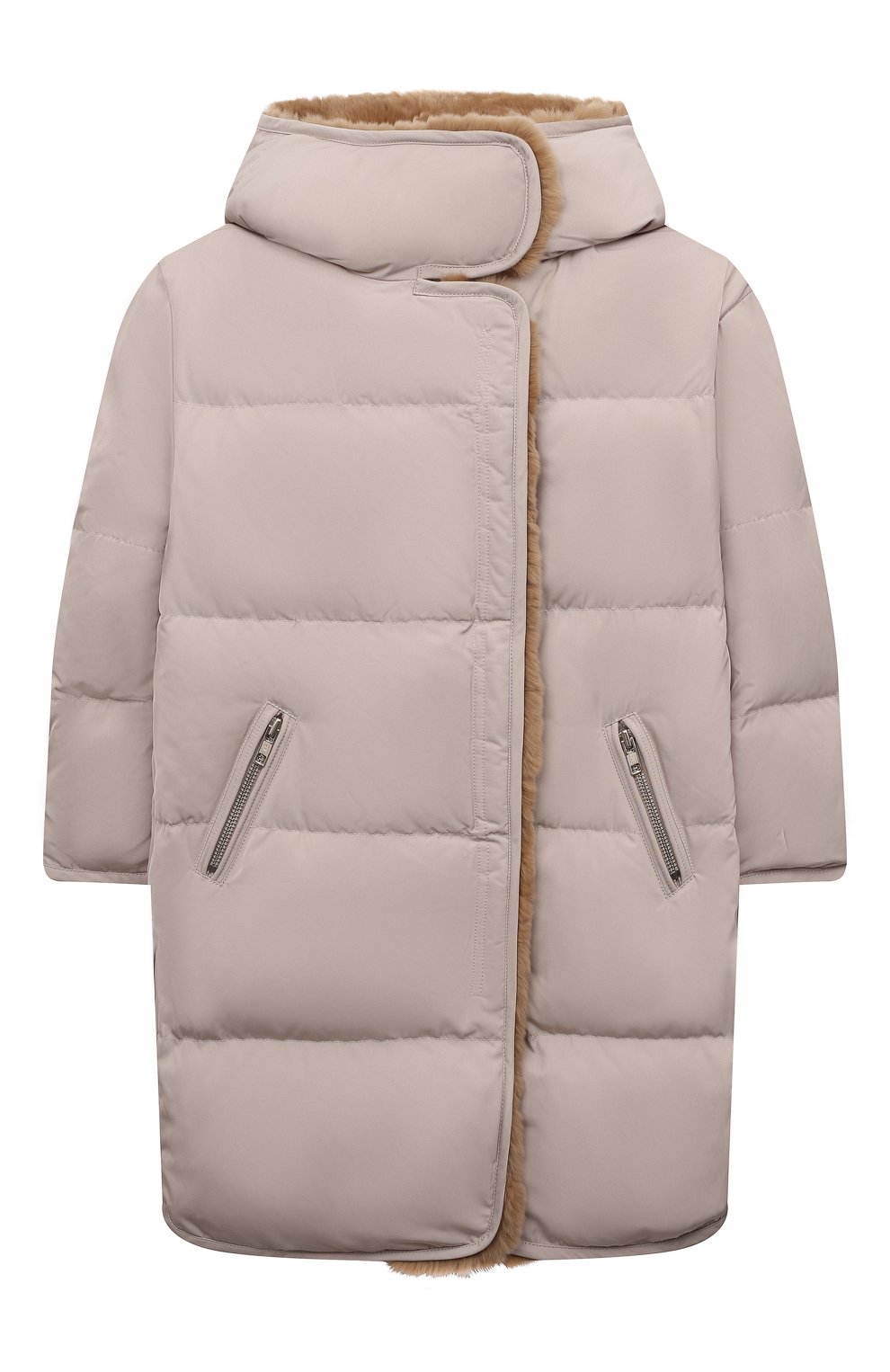 Пуховое пальто YVES SALOMON ENFANT, арт. 23WEM905XXM09W, фото 1