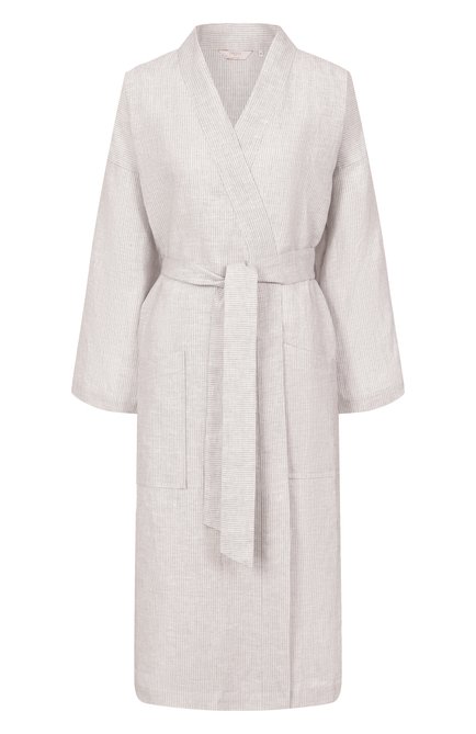 Женский халат изо льна и хлопка FRETTE, арт. FR6853 R0303 G02M