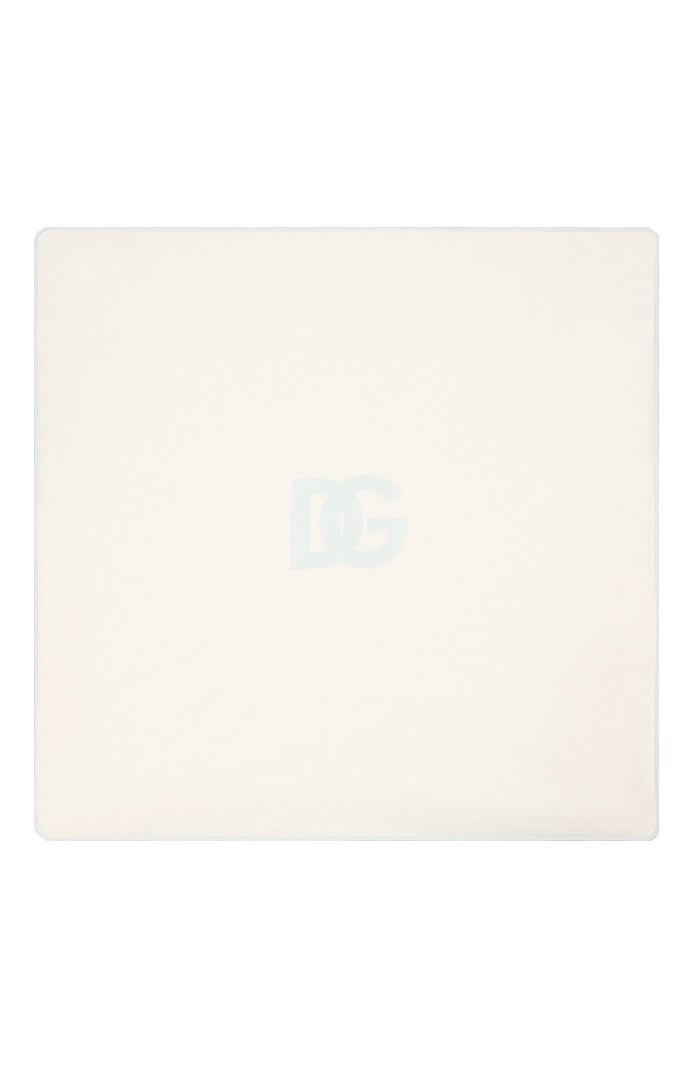 Хлопковое одеяло DOLCE & GABBANA голубого цвета по цене 29700 руб., арт. LNJA88/G7F0H, фото 3 Хлопковое одеяло DOLCE & GABBANA, арт. LNJA88/G7F0H, фото 3