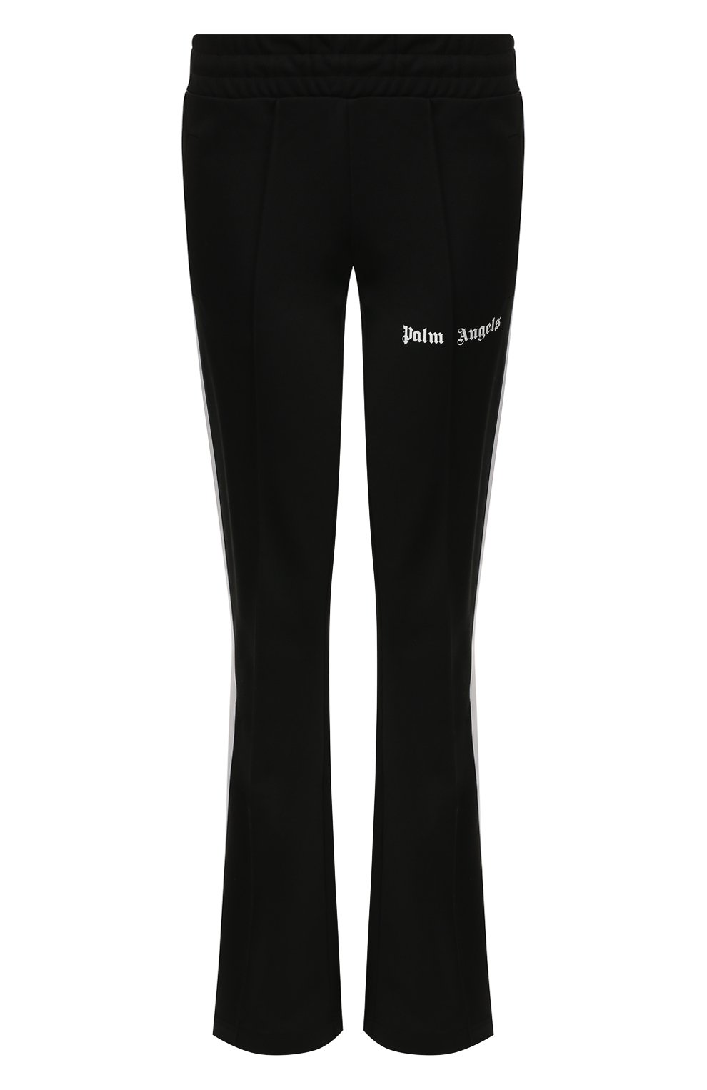 Брюки с лампасами PALM ANGELS черно-белого цвета по цене 36050 руб., арт. PWCA007E193840021001, фото 1 Брюки с лампасами PALM ANGELS, арт. PWCA007E193840021001, фото 1
