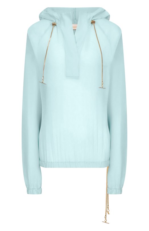 Шелковое худи Daname 726SS7836T Голубой 726SS7836T