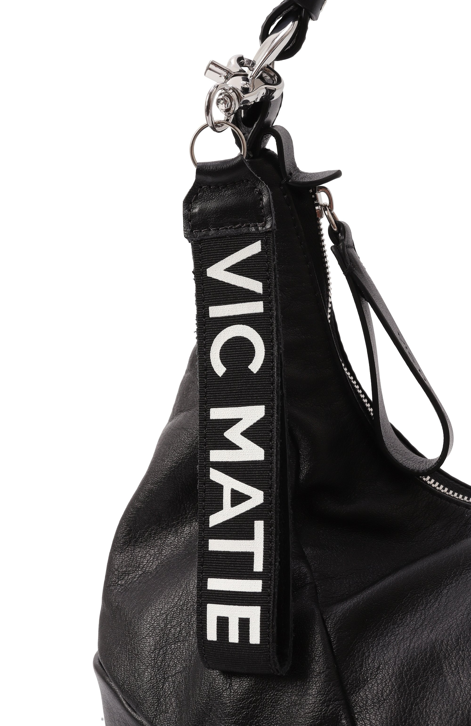 Сумка VIC MATIE черного цвета по цене 43950 руб., арт. 1G0532T_999C070101, фото 3 Сумка VIC MATIE, арт. 1G0532T_999C070101, фото 3