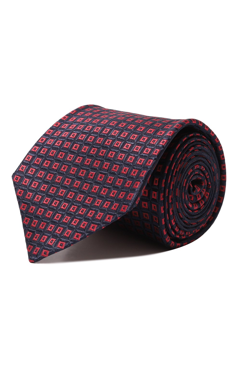 Шелковый галстук KITON красного цвета по цене 31950 руб., арт. UCRVKLC05H56, фото 1 Шелковый галстук KITON, арт. UCRVKLC05H56, фото 1