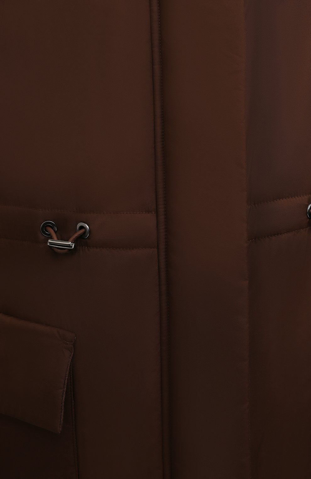 Пуховая парка LORO PIANA коричневого цвета по цене 437000 руб., арт. FAL8881, фото 5 Пуховая парка LORO PIANA, арт. FAL8881, фото 5