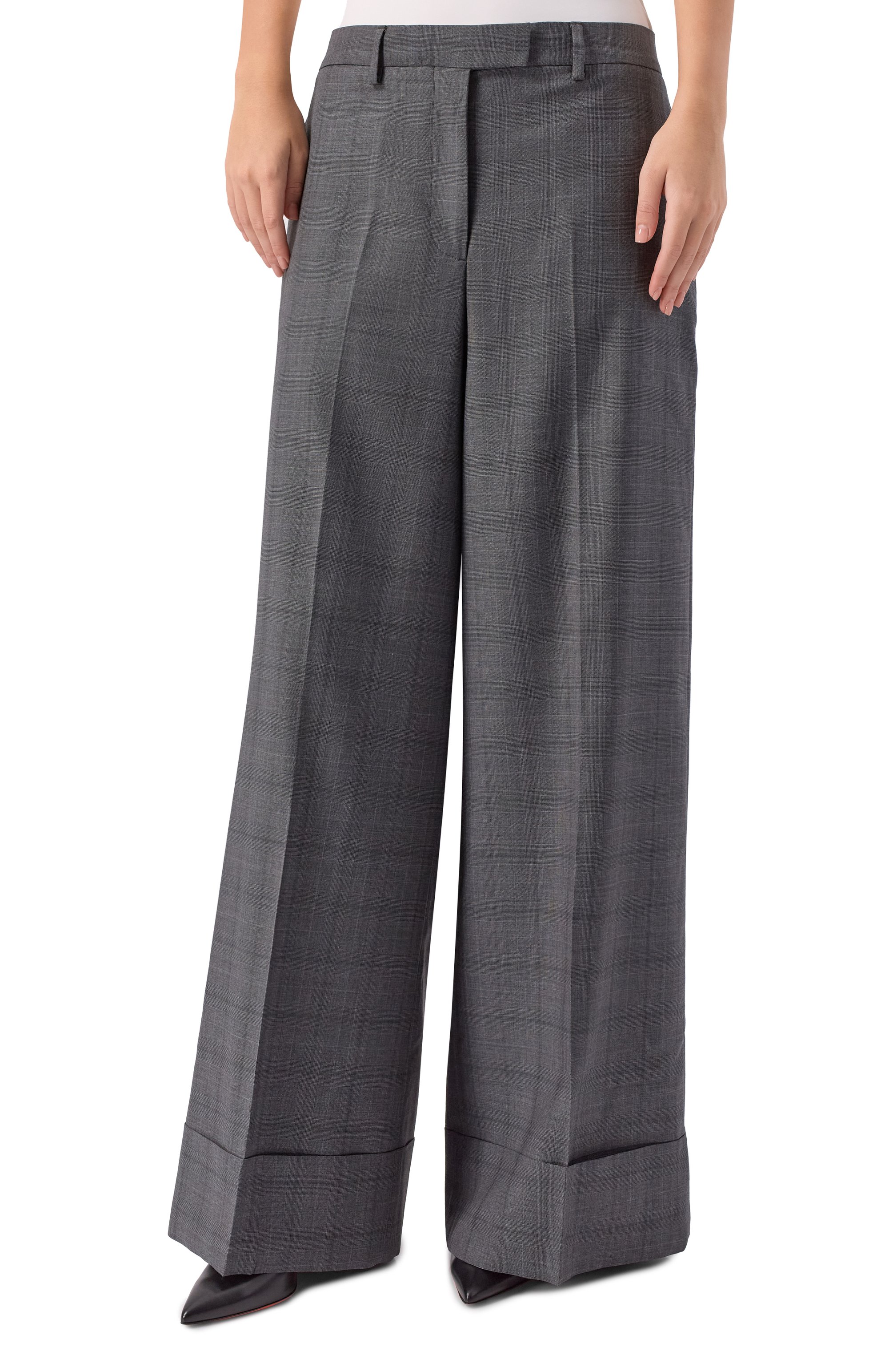 Шерстяные брюки OFFICINE GENERALE, арт. W25WTLG450, фото 3