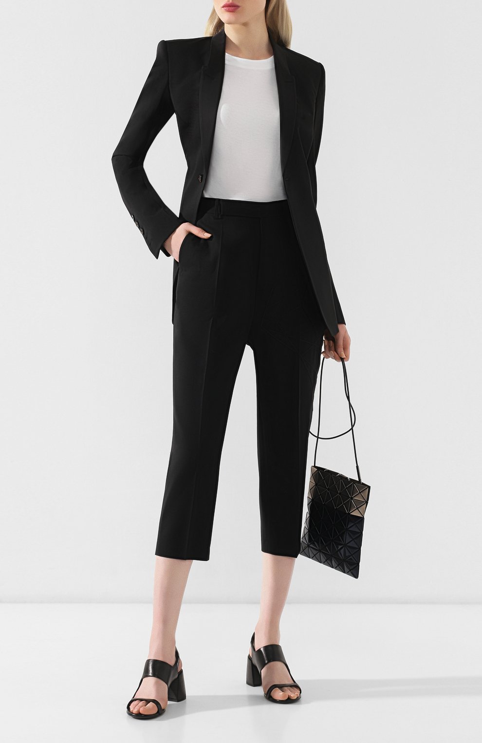 Укороченные брюки RICK OWENS, арт. RP19S6309/ZLEM3, фото 2