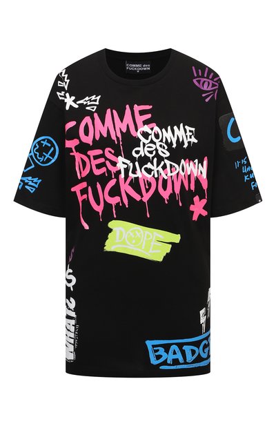 Женская хлопковая футболка COMME DES FUCKDOWN, арт. CDFD1368