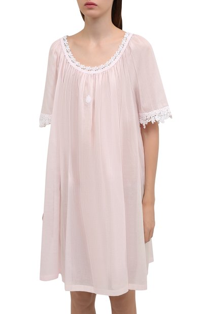 Хлопковая сорочка CELESTINE розового цвета по цене 39950 руб., арт. 30002720/ANNIKA BD, фото 3 Хлопковая сорочка CELESTINE, арт. 30002720/ANNIKA BD, фото 3