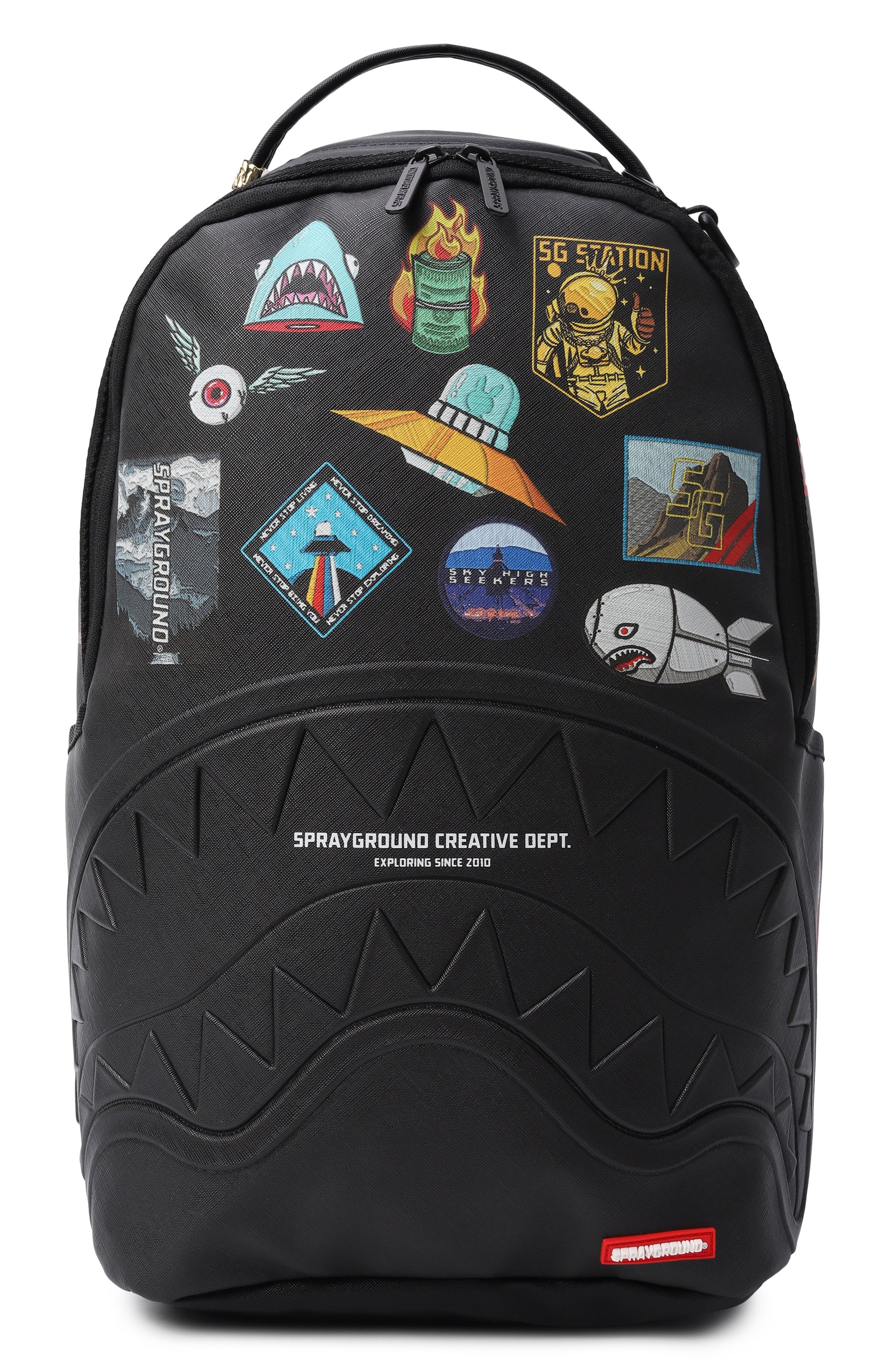 Рюкзак the journey begins SPRAYGROUND, арт. 910B8286NSZ/CARG0 PATCHES BACKPACK, фото 1