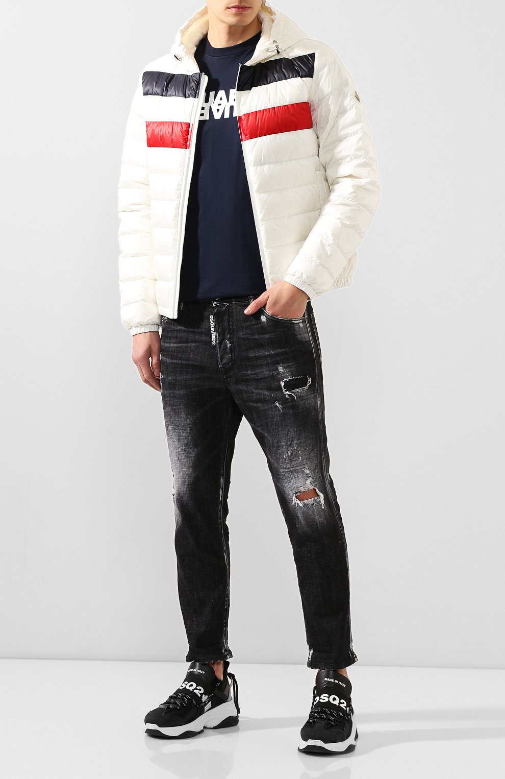 Хлопковая футболка DSQUARED2, арт. S74GD0635/S22427, фото 2