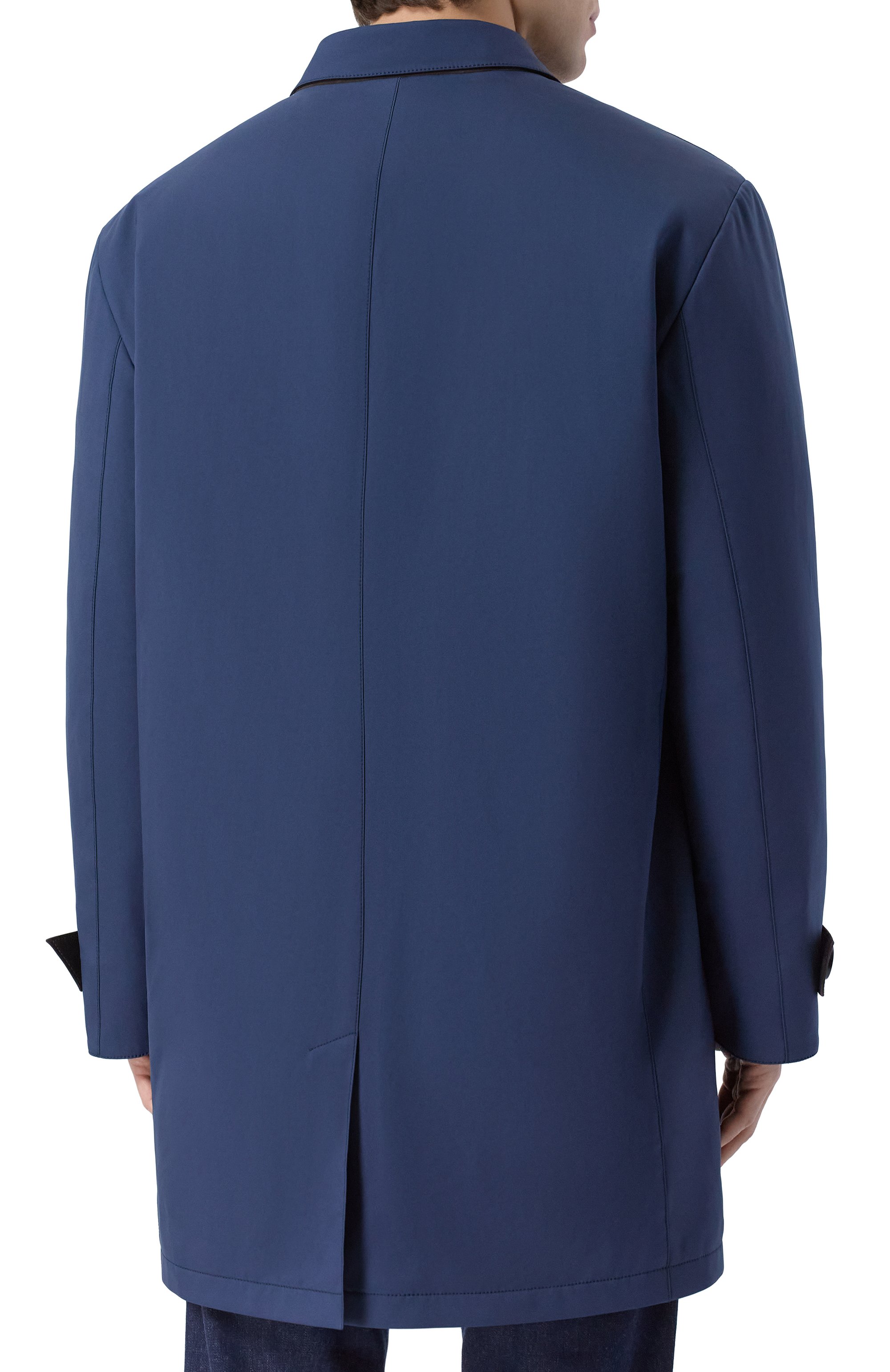 Пуховое пальто с подкладкой из соболя BLACK SABLE, арт. BS-MWCC-EB, фото 4