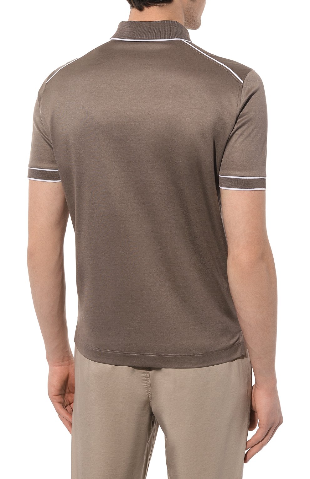 Хлопковое поло STEFANO RICCI, арт. K111031P31/T24152, фото 4