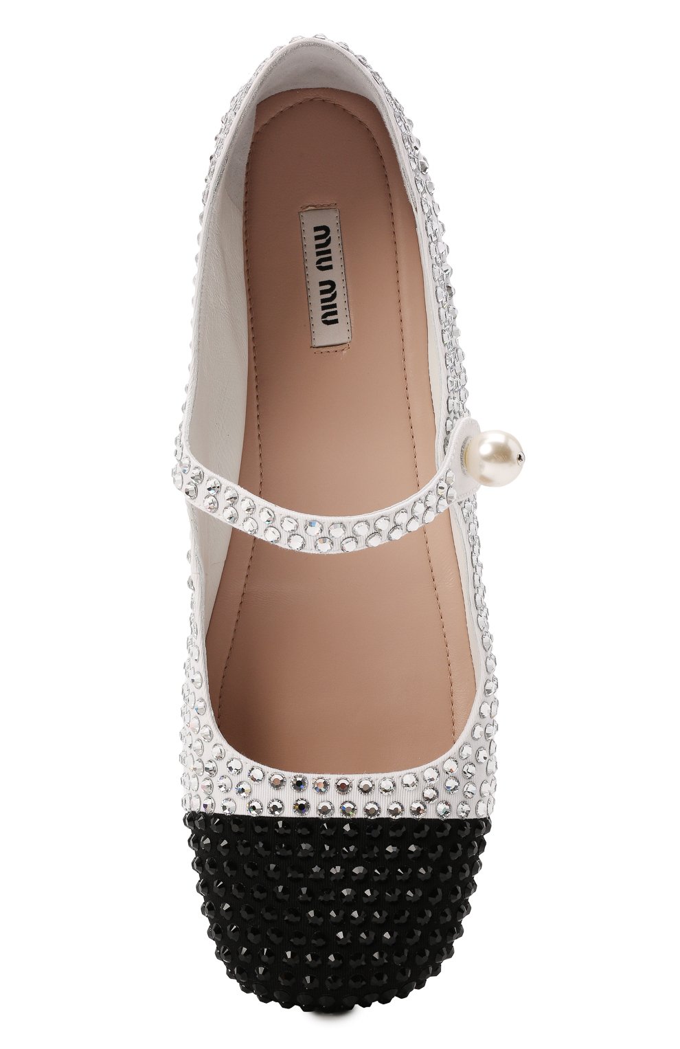 Текстильные балетки MIU MIU, арт. 5F660D-89C-F0964-005, фото 6