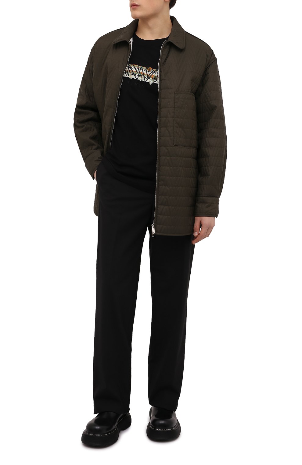 Хлопковая футболка LANVIN, арт. RM-TS0009-J198-P22, фото 2