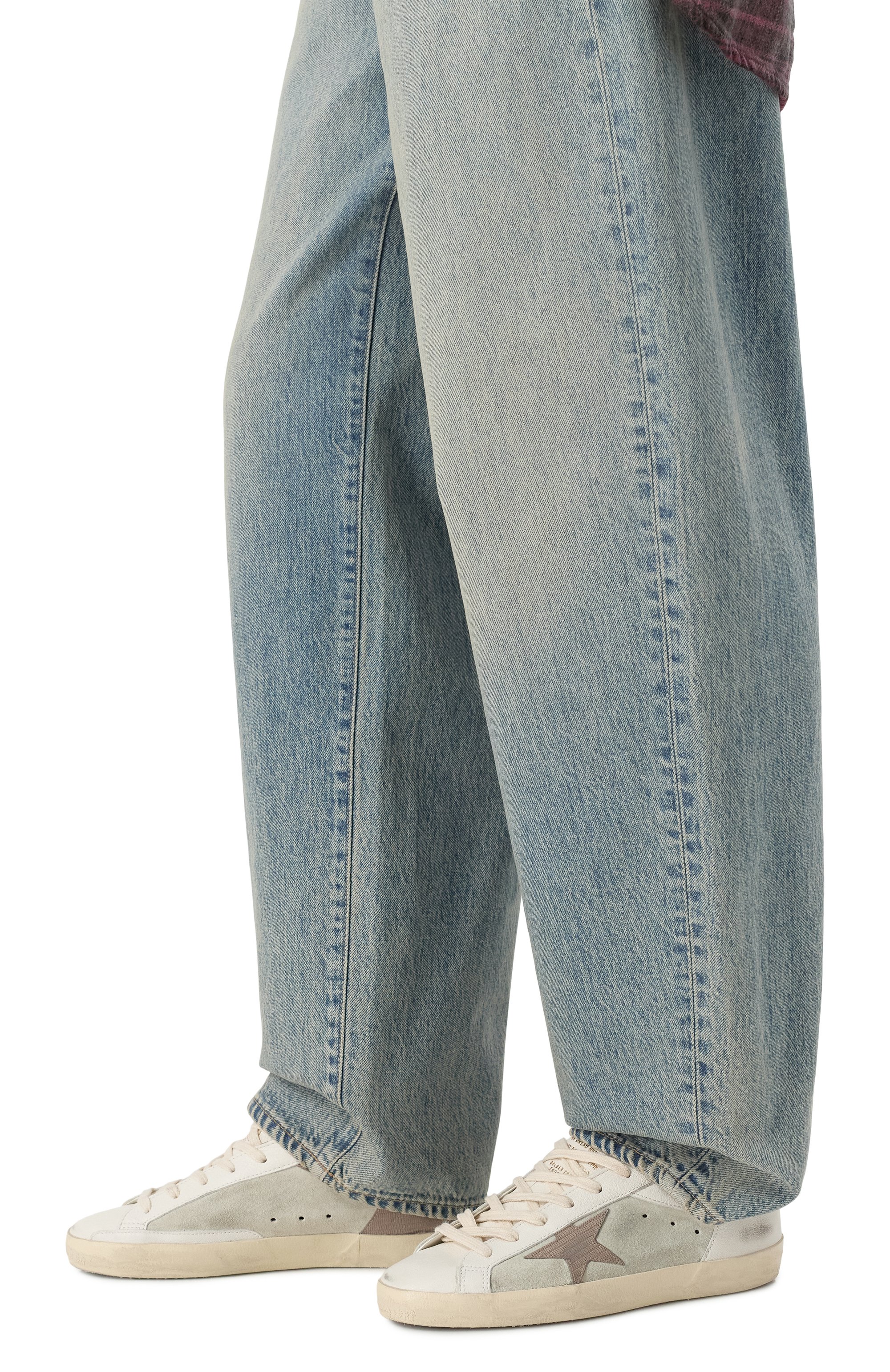 Кожаные кеды super-star GOLDEN GOOSE DELUXE BRAND, арт. GWF00103.F006828, фото 3