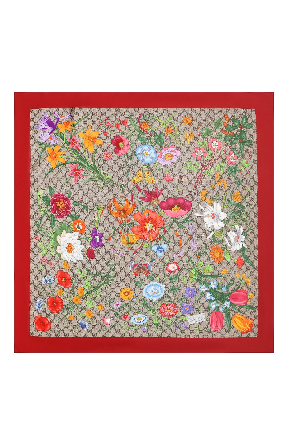 Шелковый платок GUCCI, арт. 602585 3G001, фото 4